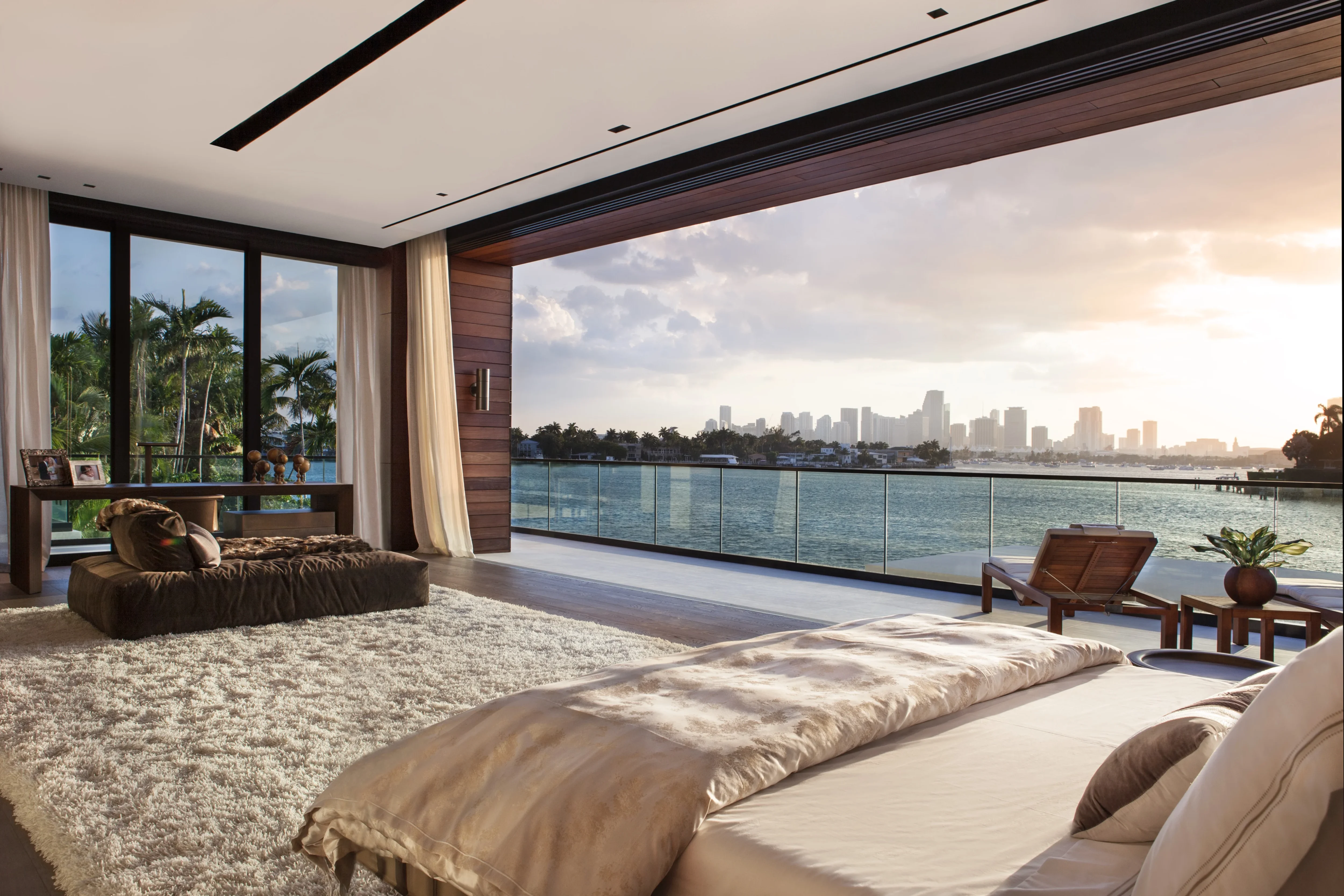 Bart Reines waterfront estate interior