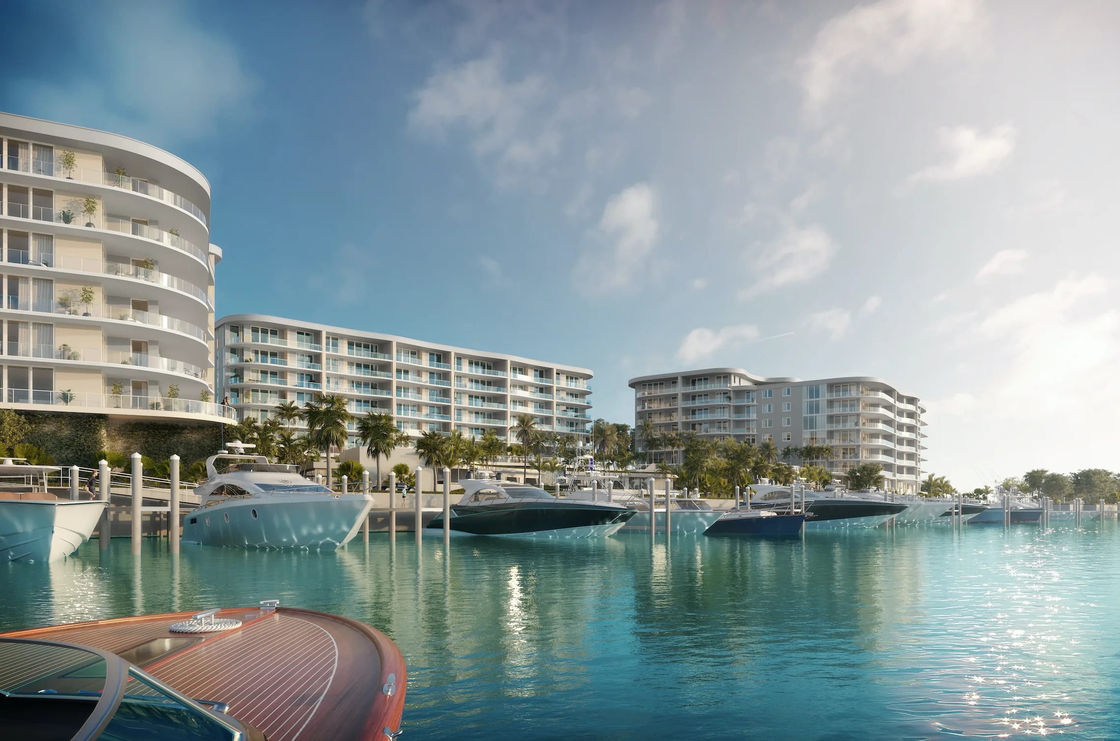 Ritz-Carlton Residences marina view